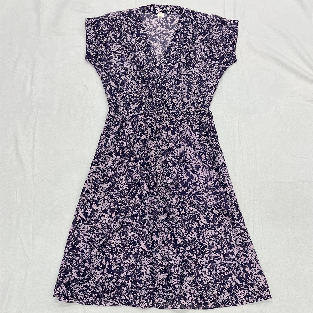 Floral Purple Dress